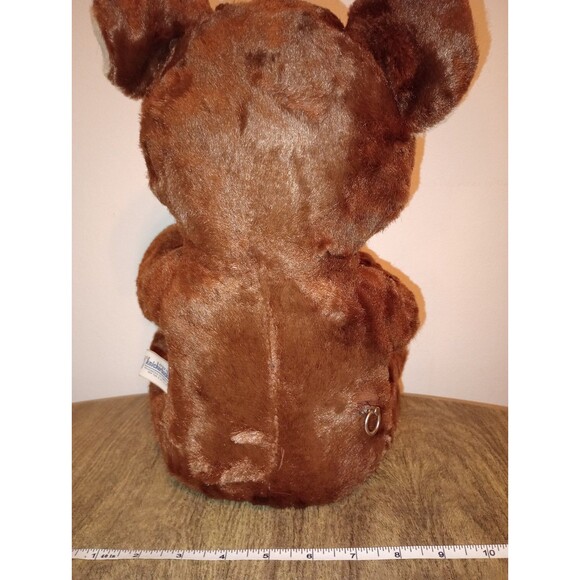 Knickerbocker Teddy Kuddles Wind Up Lullaby Music Plush Bear 18"  1950s-70s? - Picture 7 of 12